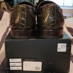 Mezlan | Shoes | Genuine Alligator 1 12 Slip On Shoes | Poshmark